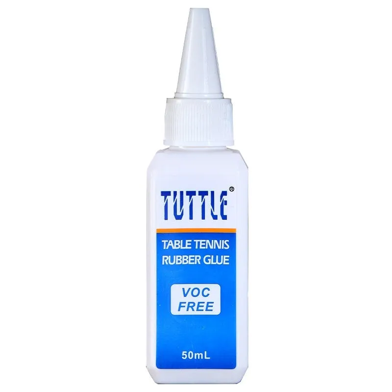 50ml bottle of water-soluble inorganic table tennis glue for racket rubber