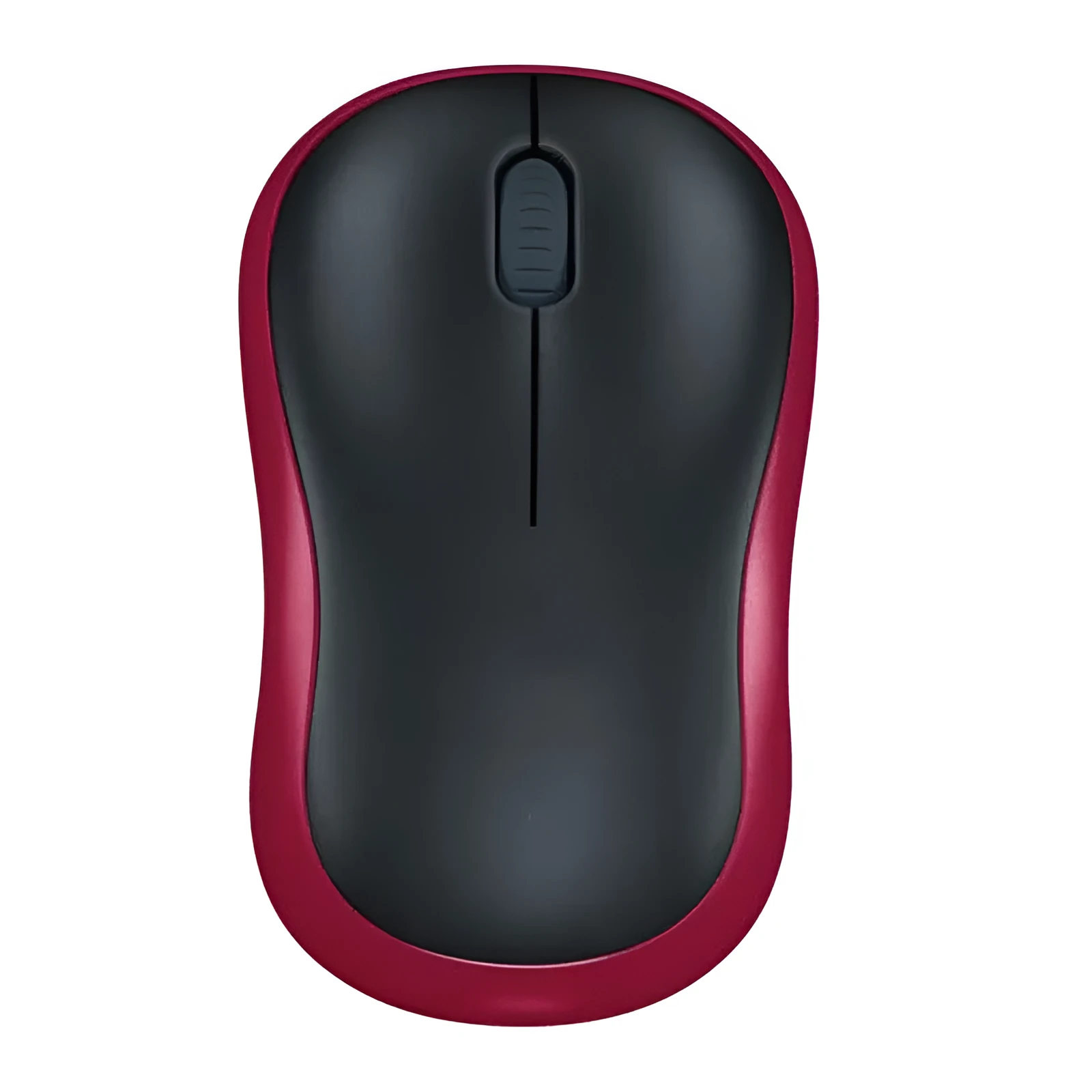 Compact wireless mouse model 185/186 in blue with USB receiver, 1200 DPI three-button design