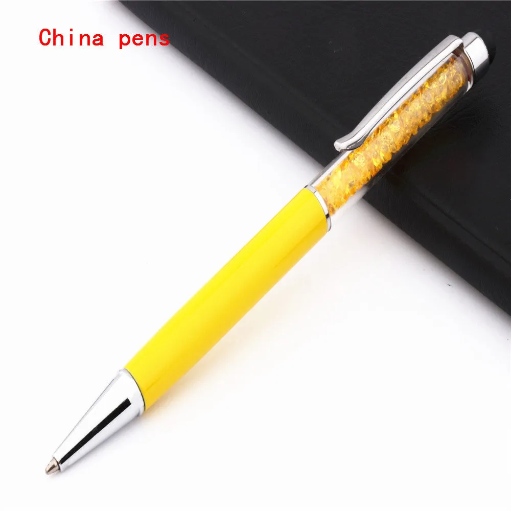 Luxury crystal capacitive pen touch screen stylus 14.5cm in multiple colour options for phone and tablet use