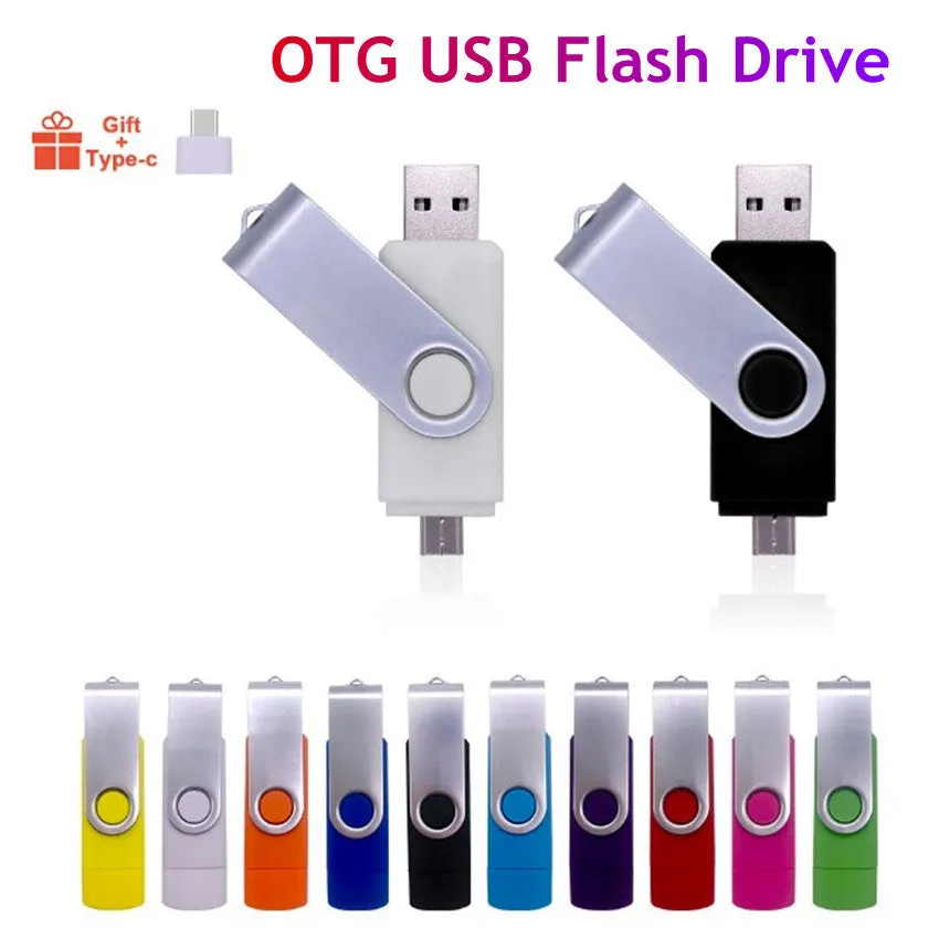 Android 2-in-1 mobile phone U-disk USB flash drive with plastic shell in multiple colours