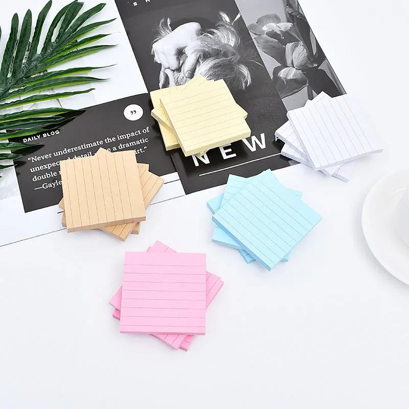 Ufficio di Cancelleria Solid Sticky Notes 7.5x7.5cm 100 sheets colour paper coffee grey white