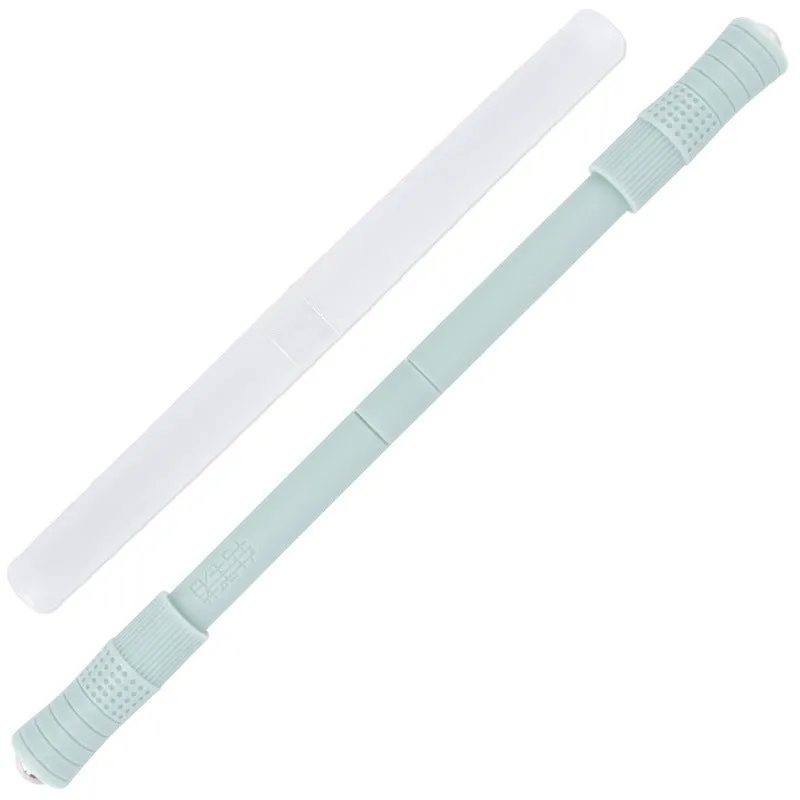 Polypropylene rotating training pen 22cm long with 1.6cm diameter in black with storage tube