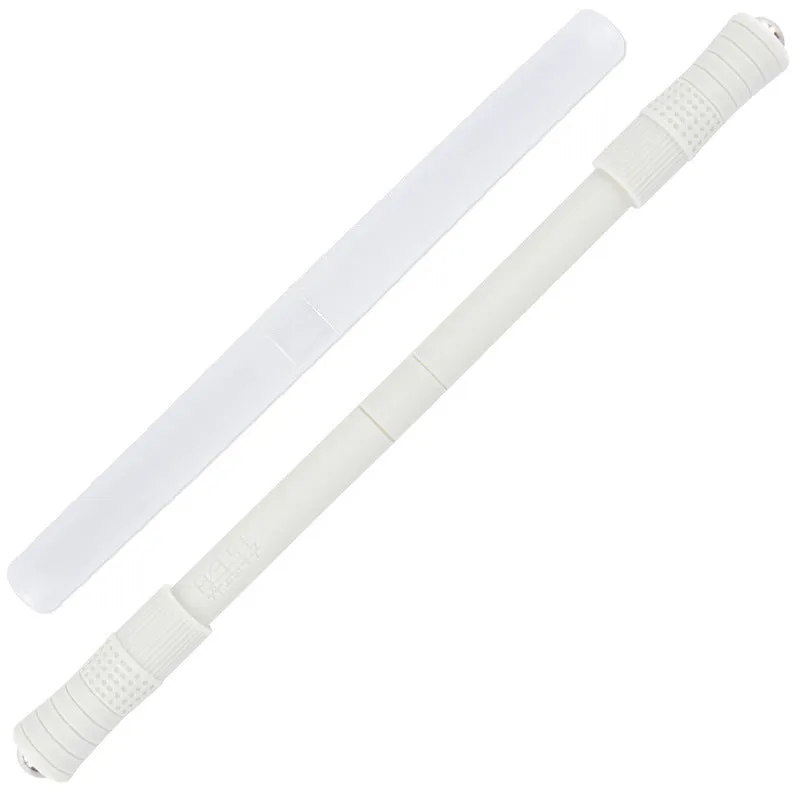Polypropylene rotating training pen 22cm long with 1.6cm diameter in black with storage tube