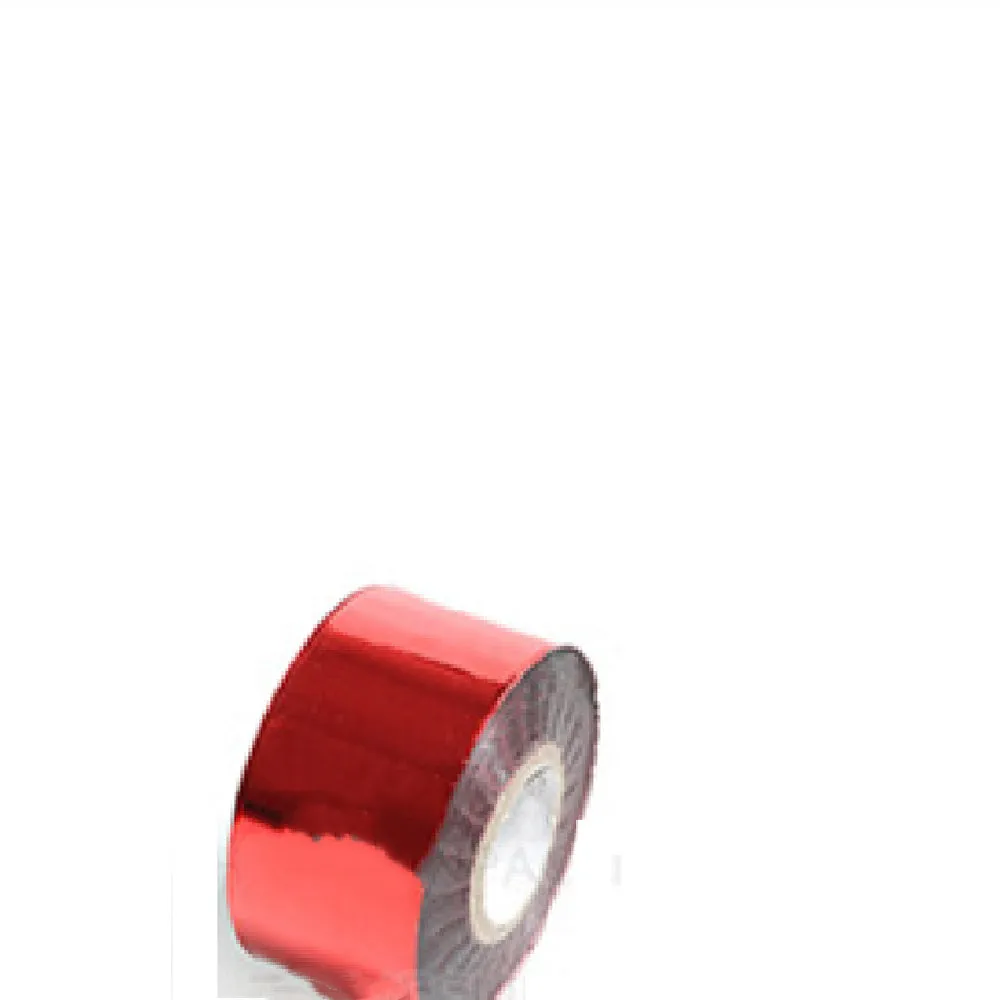 Roll of electrochemical aluminium hot stamping foil for leather and plastic branding applications