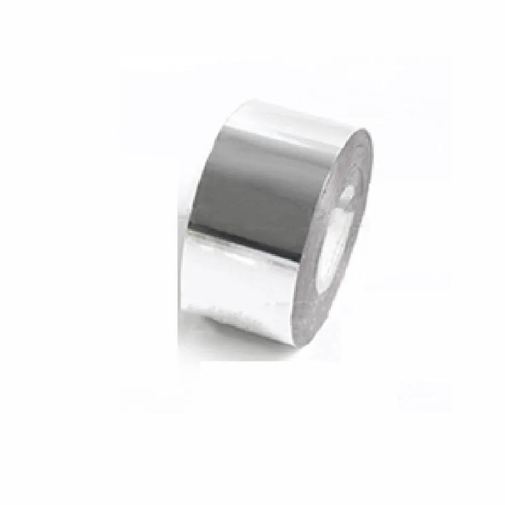 Roll of electrochemical aluminium hot stamping foil for leather and plastic branding applications