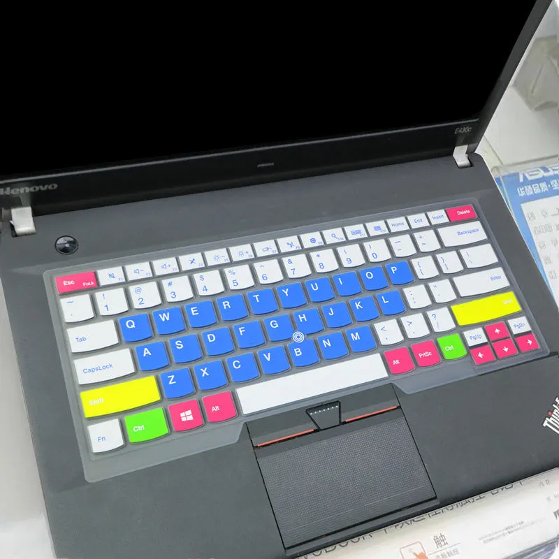 14-inch laptop keyboard protective film coloured silicone full coverage for Lenovo notebook