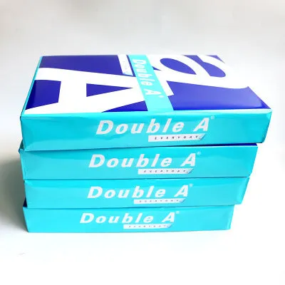 Pack of A4 copy paper 70g white 500 sheets with blue and pink colour options