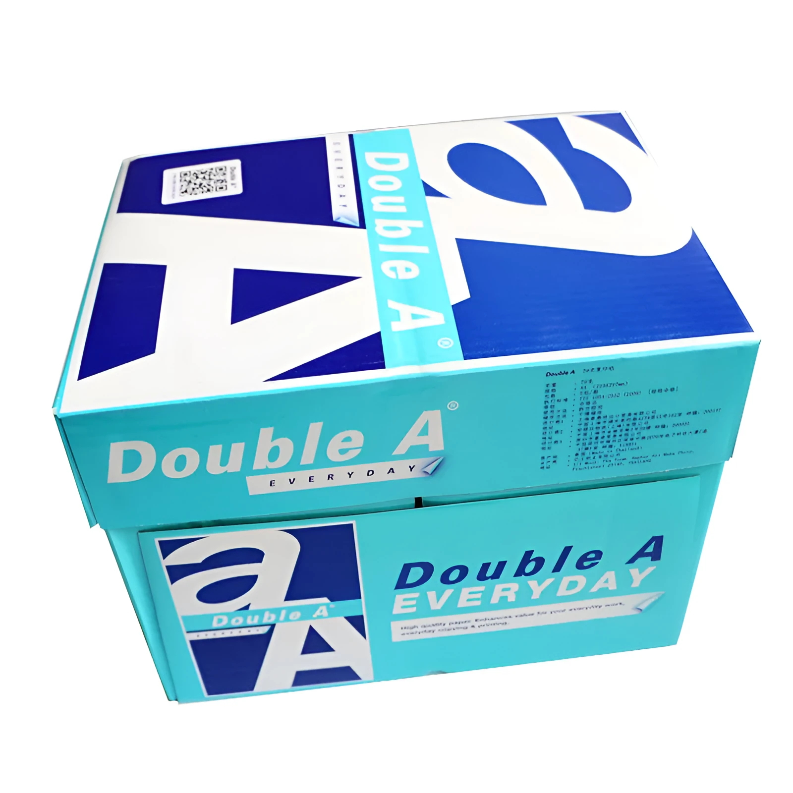 Pack of A4 copy paper 70g white 500 sheets with blue and pink colour options