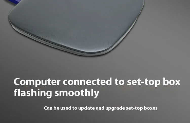 USB 3.0 public to public data cable with nickel-plated connectors for mobile hard disk boxes