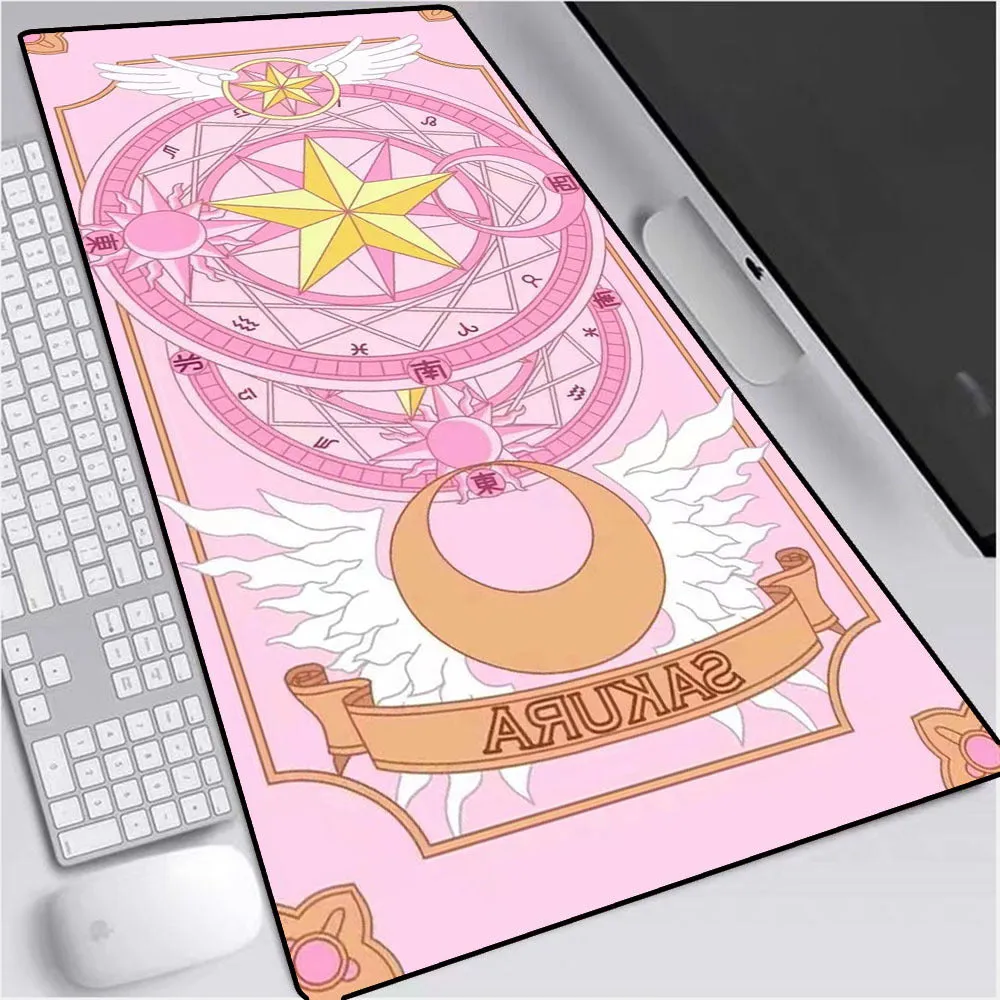 Super Sailor Moon desk mat non-slip mouse pad with natural rubber base and fine cloth surface 300x700x2 mm