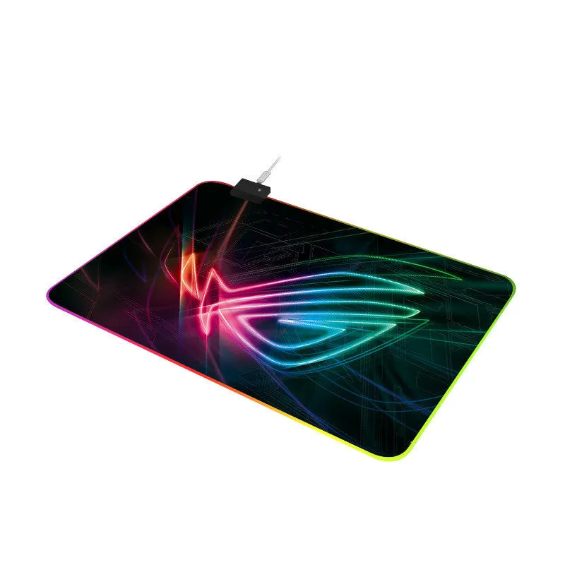 Luminous Prodigal Eye pattern mouse pad with non-slip rubber base and cloth surface, multiple sizes available