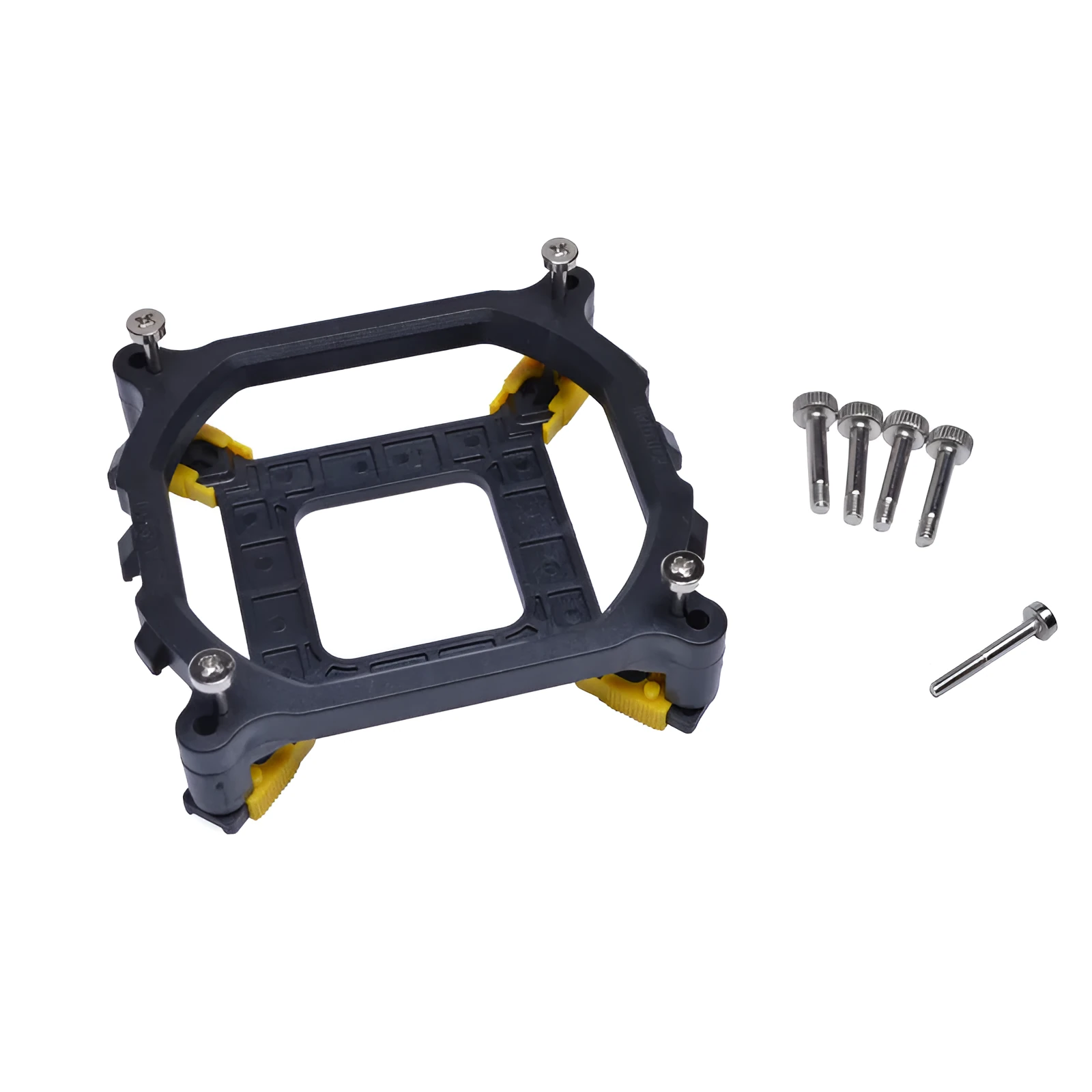 Black plastic CPU support bracket for Intel LGA2011 LGA1150 LGA1155 LGA1156 LGA1366 motherboards