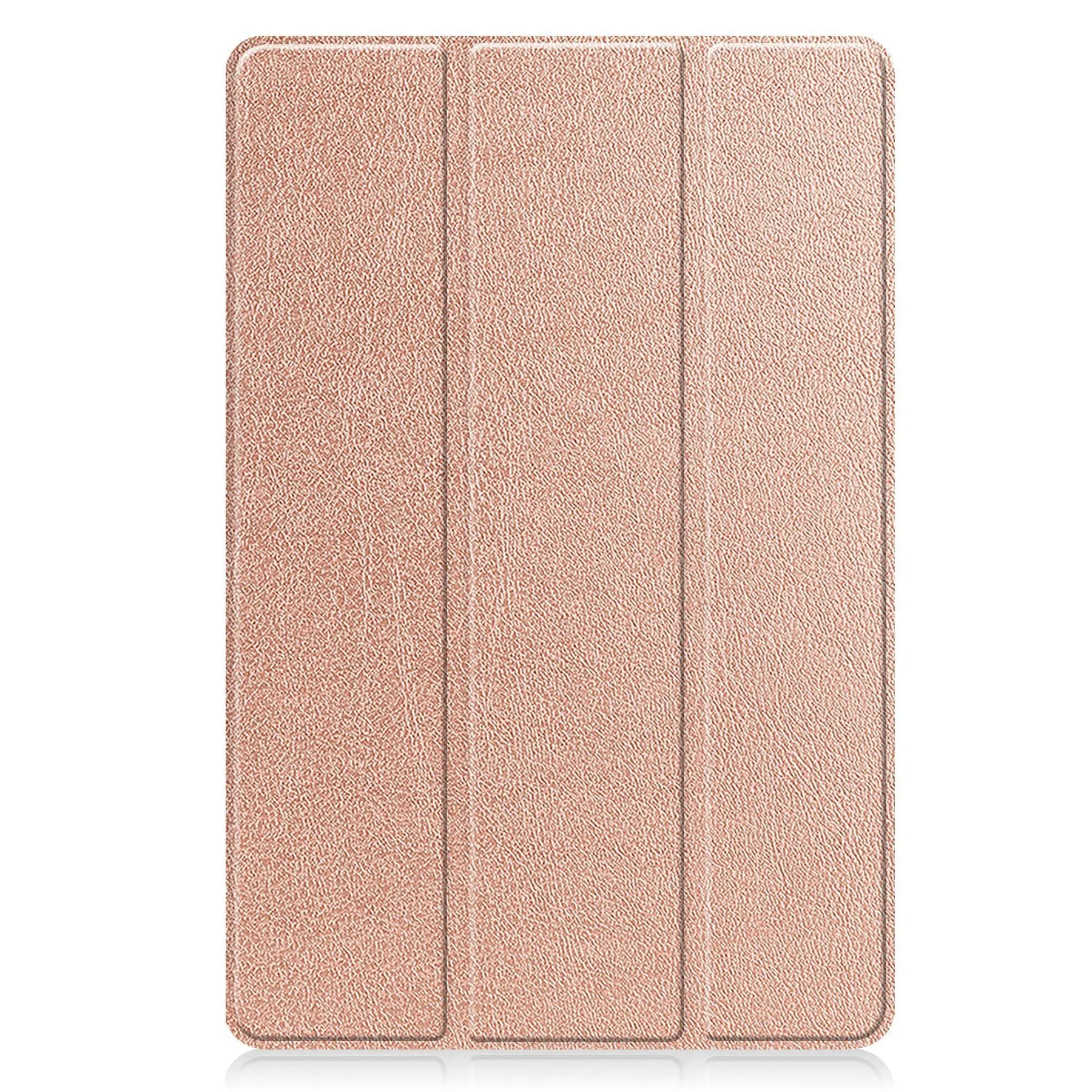 Ultra-thin black tri-fold protective case for Xiaomi Pad 5 Pro 12.4 with auto wake function