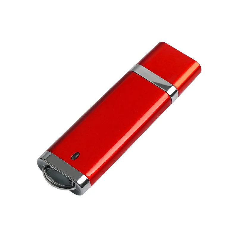 Plastic creative USB flash drive in blue with USB 2.0 interface and 73.2x20x7.4 mm dimensions