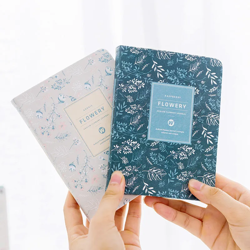Pocket diary with high-grade artificial leather cover in green, 11cm x 14.5cm, 96 pages of 100gsm paper