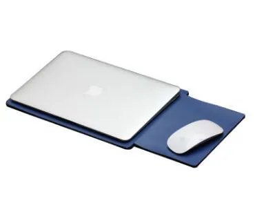 Microfiber leather laptop sleeve in black for MacBook Air 13.3 inch