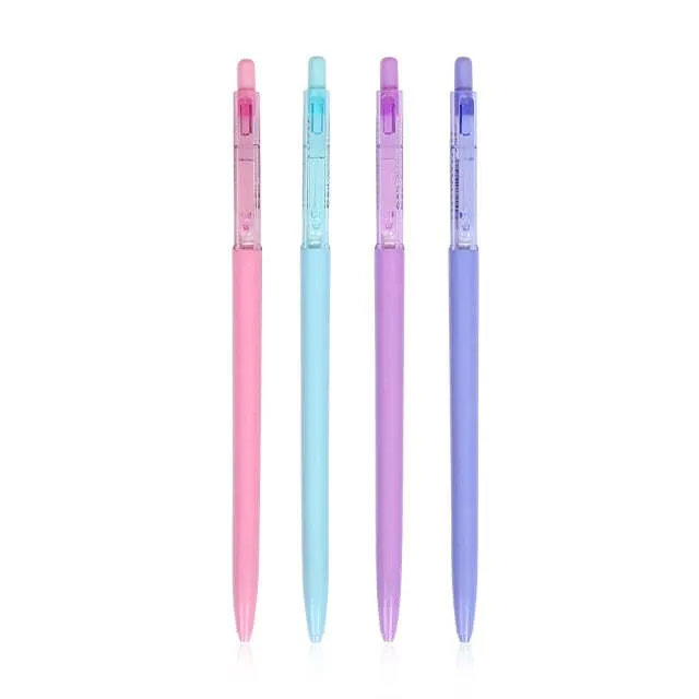 Macron Morandi coloured thin rod mechanical pencil set of 8 pieces in plastic body