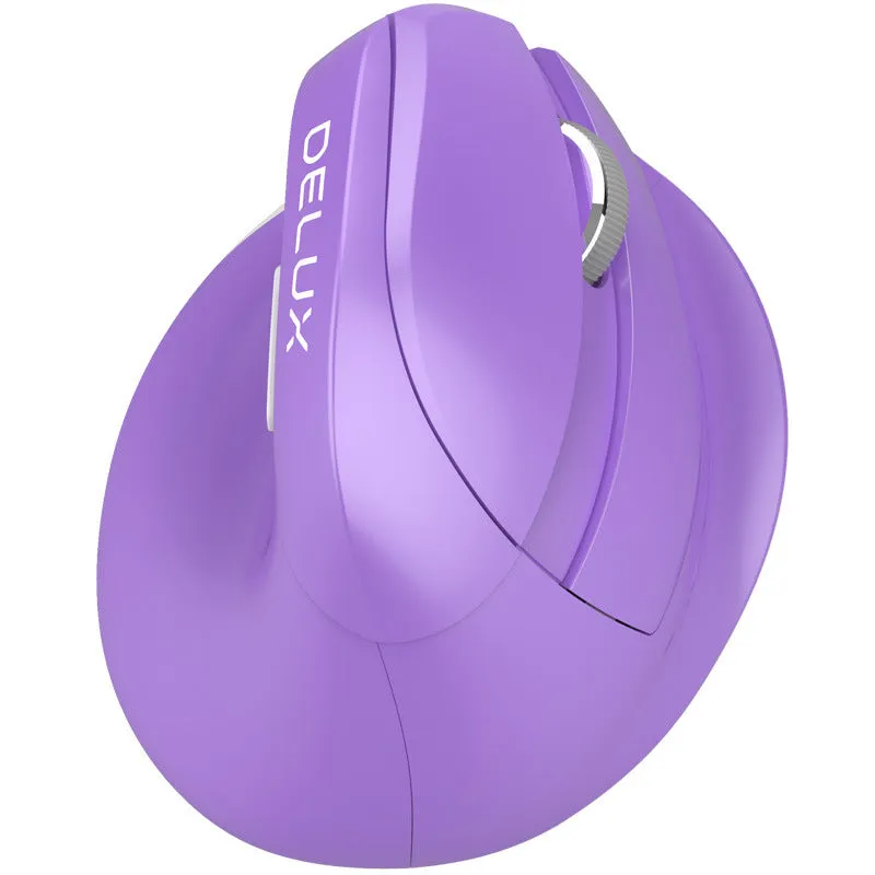 M618mini left and right hand wireless mouse in white colour with USB receiver and charging cable