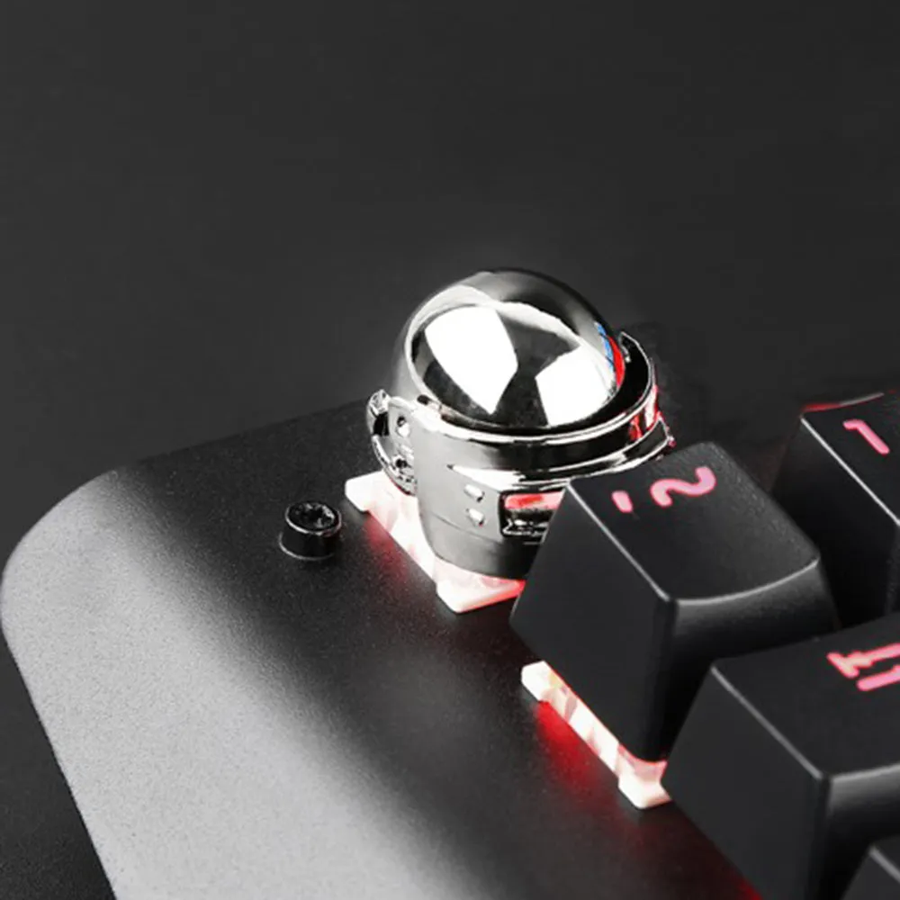 Single ESC keycap for keyboards, ABS and metal construction, style A option in a mixed colour finish