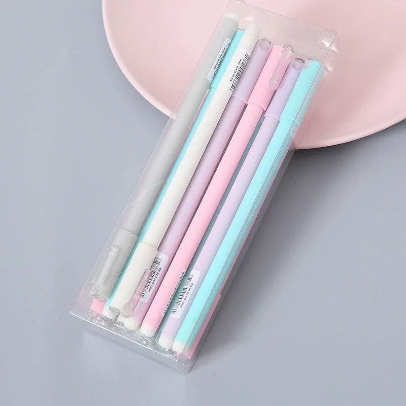 Plastic ballpoint pen with 0.5mm fine point, available in 10 colour options for office and stationary use