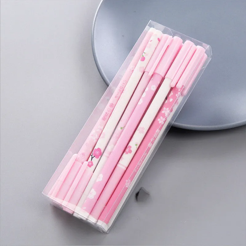 Plastic ballpoint pen with 0.5mm fine point, available in 10 colour options for office and stationary use