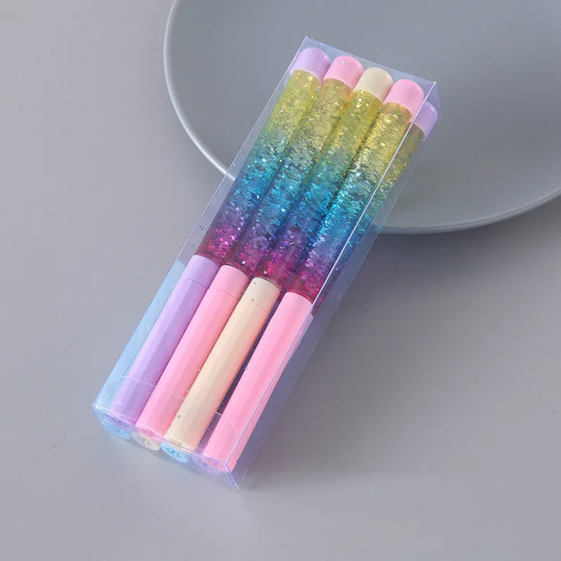 Plastic ballpoint pen with 0.5mm fine point, available in 10 colour options for office and stationary use