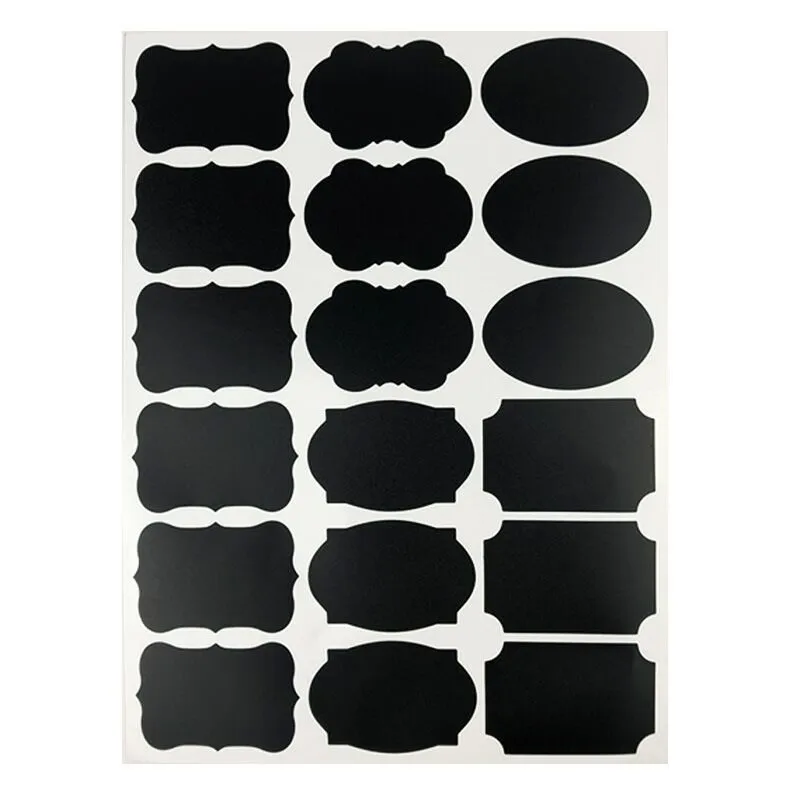 A4 matte black PVC self-adhesive sticker sheets in fine sand finish, 50 sheets per pack