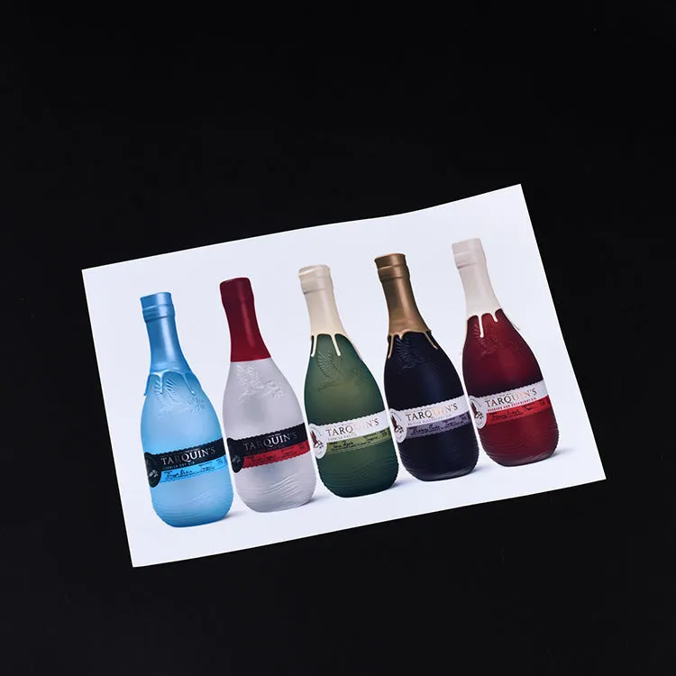 A4 matte black PVC self-adhesive sticker sheets in fine sand finish, 50 sheets per pack