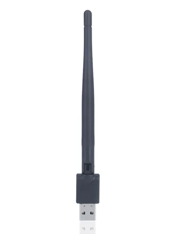 RT5370 black USB WiFi network card adapter for set-top boxes and computers