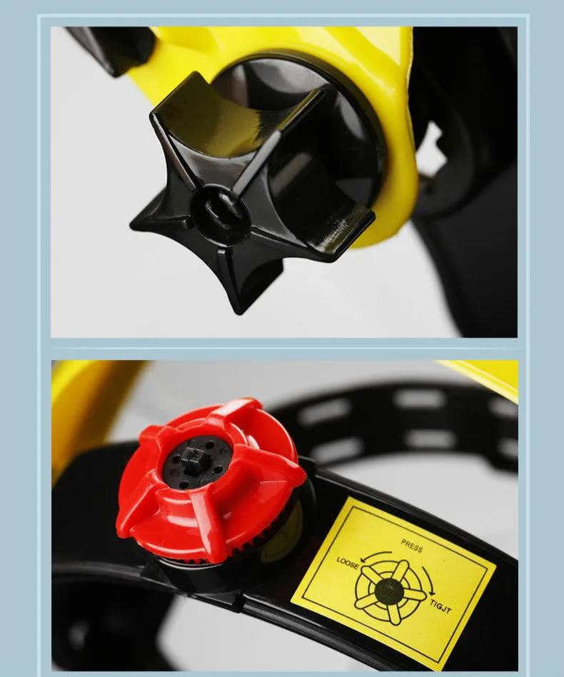 Heat-proof oil fume mask in PC material for kitchen cooking, black colour option