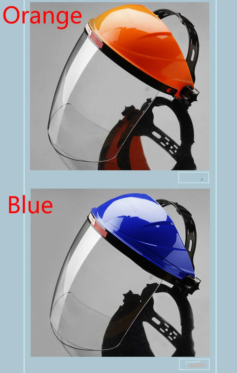 Heat-proof oil fume mask in PC material for kitchen cooking, black colour option