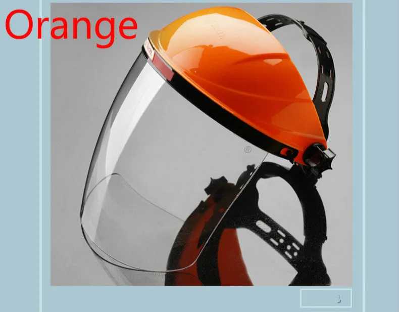 Heat-proof oil fume mask in PC material for kitchen cooking, black colour option