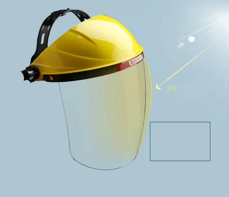 Heat-proof oil fume mask in PC material for kitchen cooking, black colour option