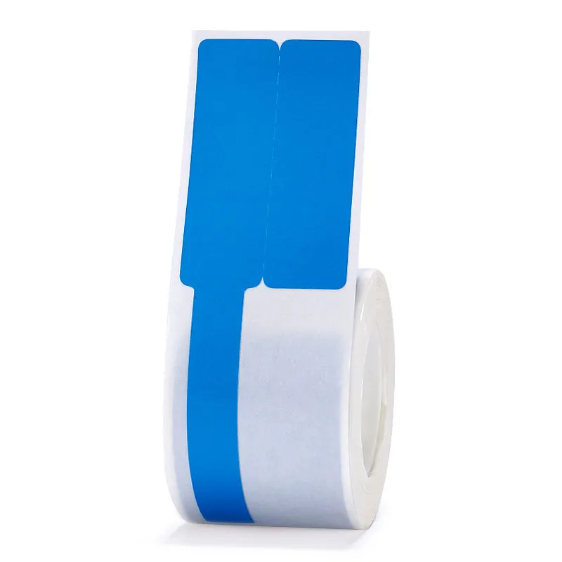 Thermal waterproof self-adhesive label paper for B21 B3S printers in assorted colours and shapes