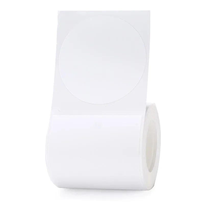 Thermal waterproof self-adhesive label paper for B21 B3S printers in assorted colours and shapes