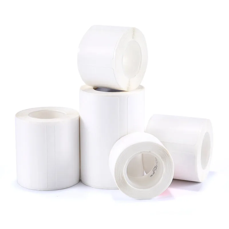 Thermal waterproof self-adhesive label paper for B21 B3S printers in assorted colours and shapes