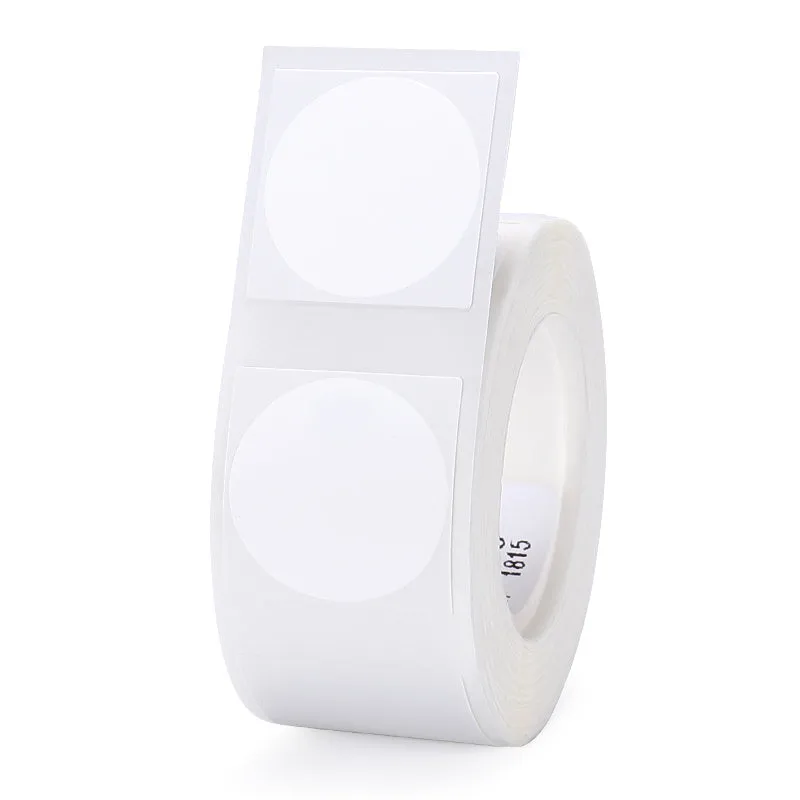 Thermal waterproof self-adhesive label paper for B21 B3S printers in assorted colours and shapes