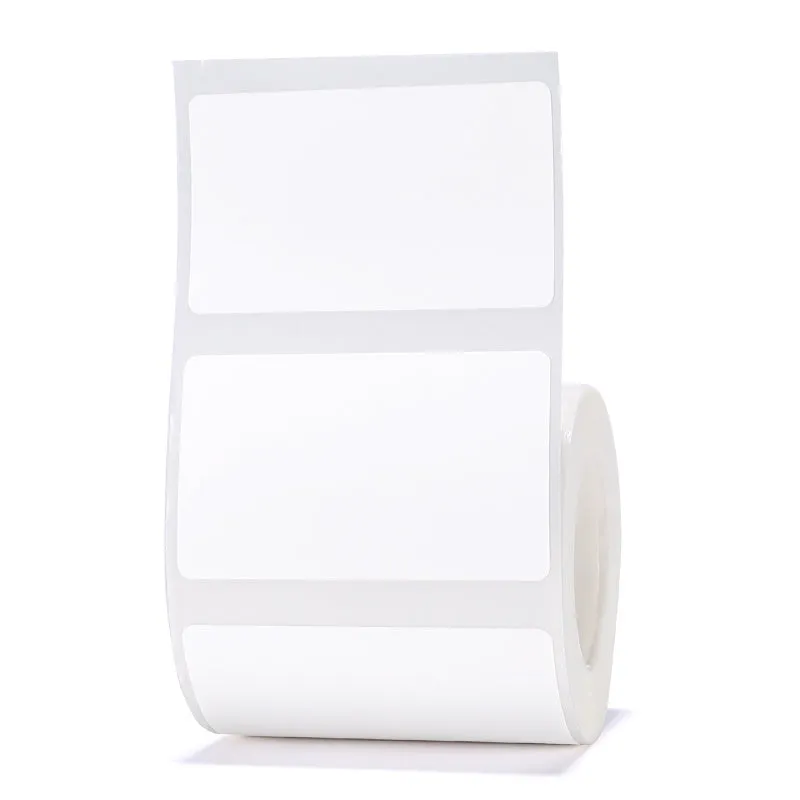 Thermal waterproof self-adhesive label paper for B21 B3S printers in assorted colours and shapes