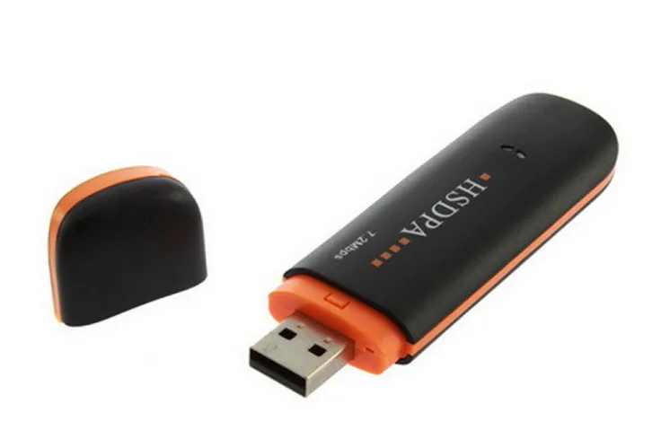3G wireless network card USB modem dual frequency 2G 3G UMTS GSM HSUPA dongle in black