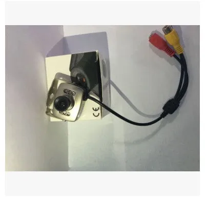 Mini wired analog camera with metal housing and 3.6mm lens for home security