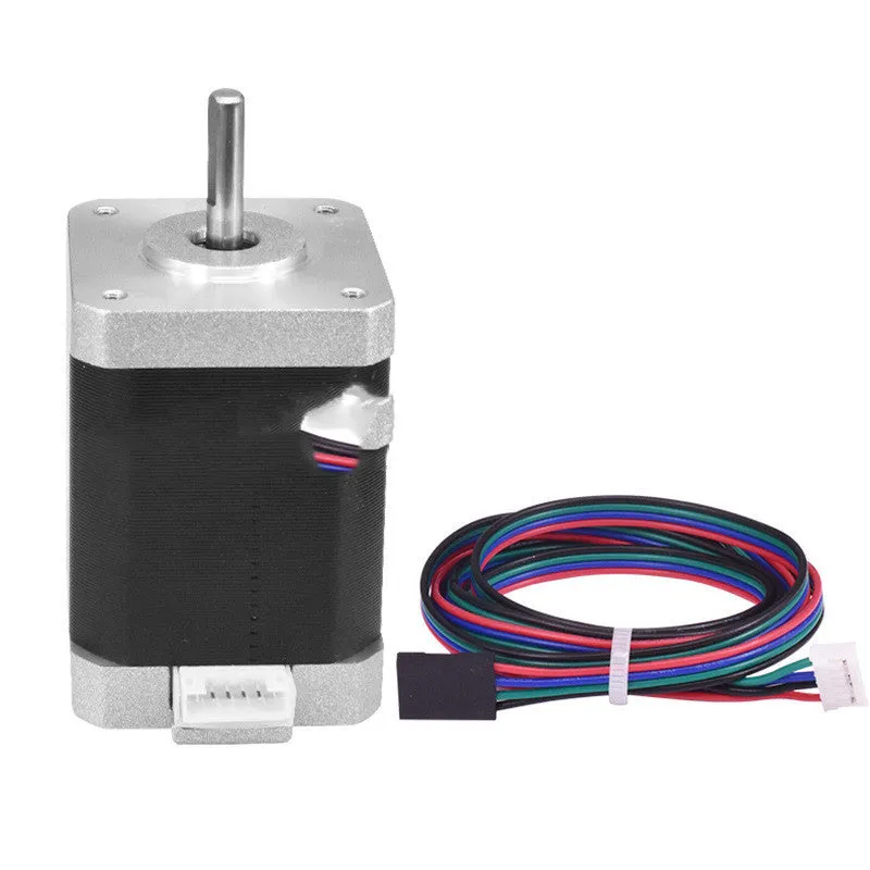 42STH25-1004A stepper motor 60mm height black colour for DIY 3D printer I3