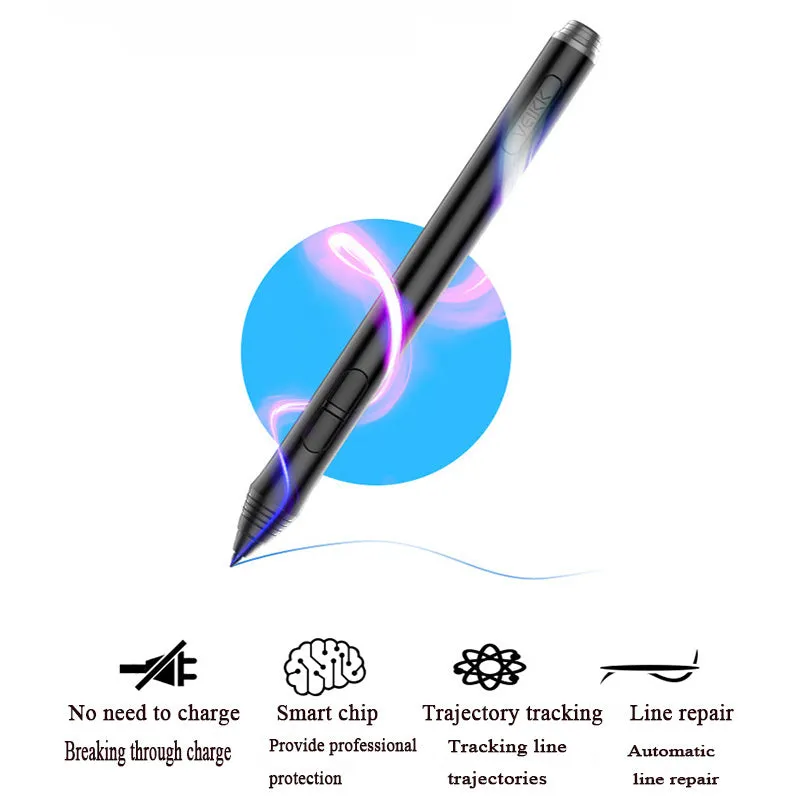 Digital drawing board with 8129 pressure sensitivity, passive pen, and 10x6 inch active area
