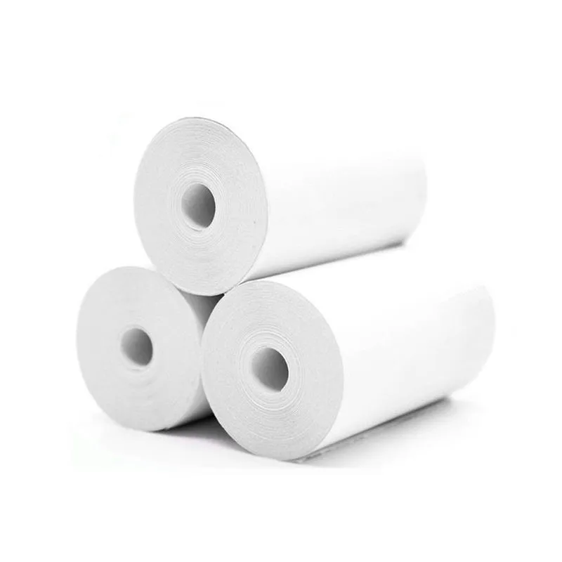 Mini Bluetooth wireless thermal printer for photos and stickers, white colour, compact size