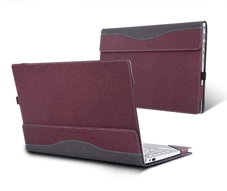 3 Generation imitation leather laptop bag in Business Brown for 13.5-inch devices, 23x31.5x2.3cm