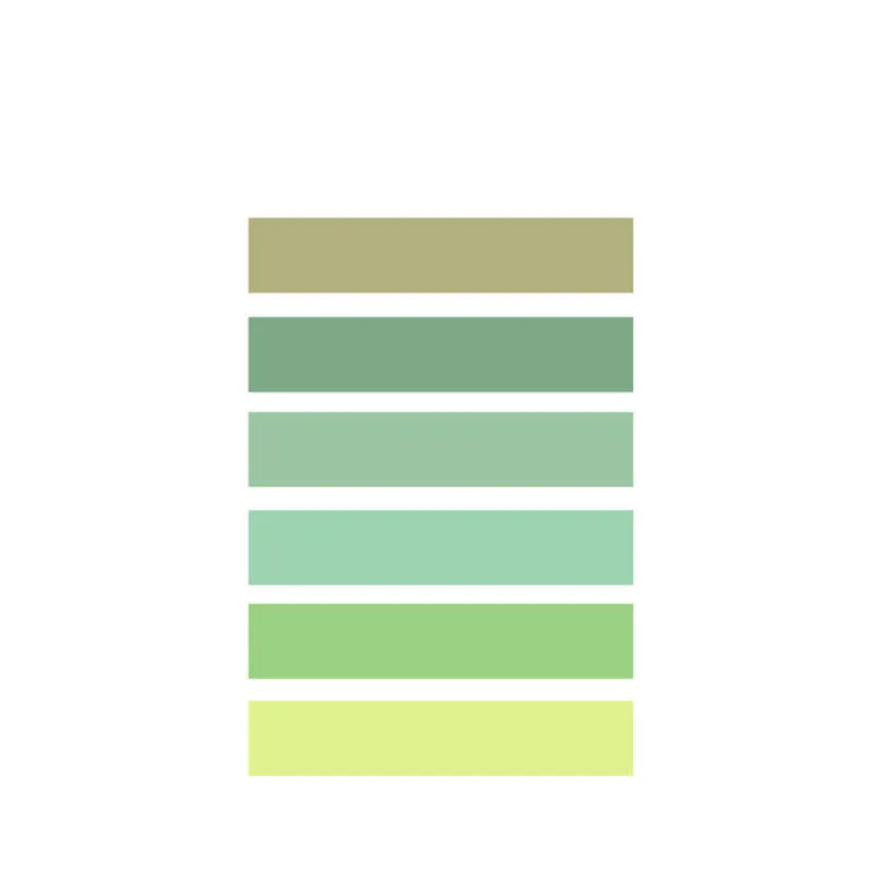 Morandi paper tape 9mm x 3m in assorted colours on a white background