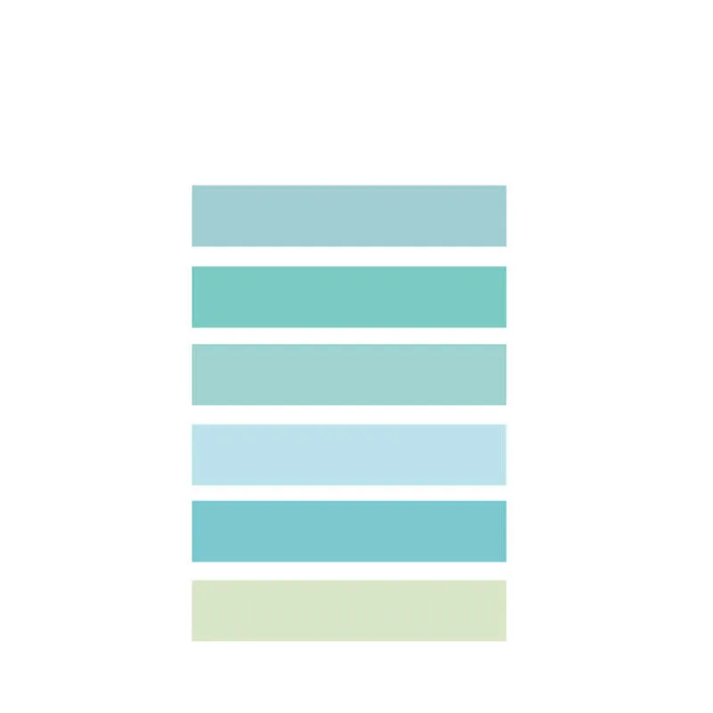 Morandi paper tape 9mm x 3m in assorted colours on a white background