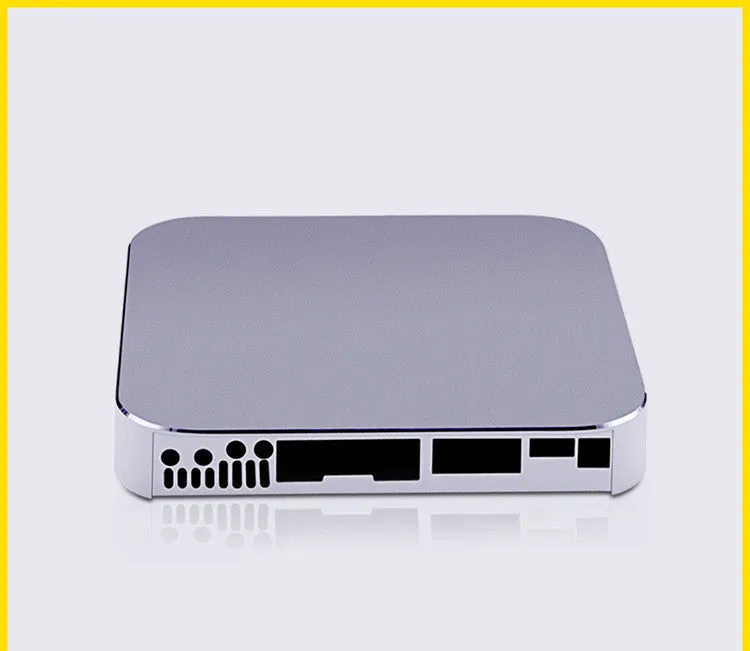 All aluminum alloy mini vertical chassis for HTPC and industrial router, 19.9cm, in black silver pink