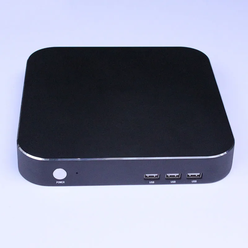 All aluminum alloy mini vertical chassis for HTPC and industrial router, 19.9cm, in black silver pink