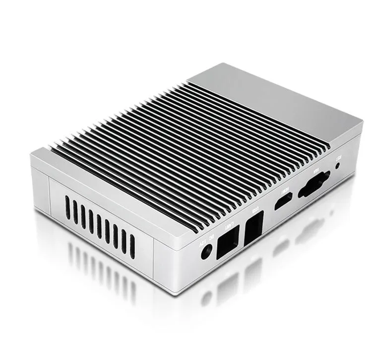 All aluminum alloy mini vertical chassis for HTPC and industrial router, 19.9cm, in black silver pink