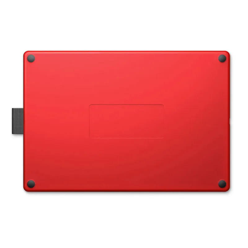 Wacom CTL-472 digital drawing tablet with pressure-sensitive pen and replacement nibs on a desk